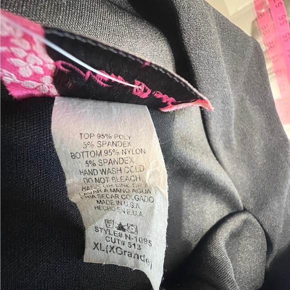 Dell Black High Low Dress with Silver Detail - Picture 3 of 5